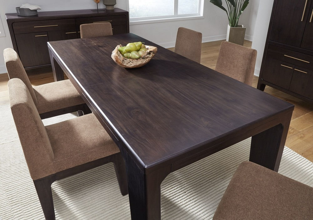 Modus Furniture - Zamba Extendable Acacia Wood Dining Table in Jaguar - UKXT60 view 8