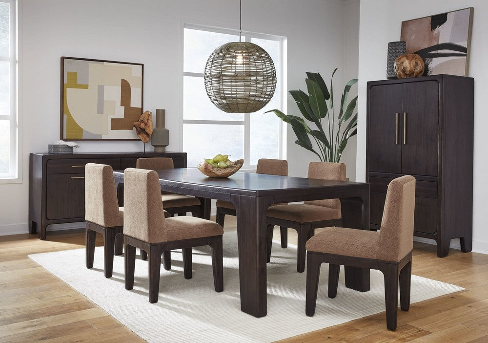 Modus Furniture - Zamba Extendable Acacia Wood Dining Table in Jaguar - UKXT60 view 10