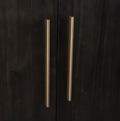 Modus Furniture - Zamba Four Door One Drawer Acacia Bar Cabinet in Jaguar - UKXT79 view 7