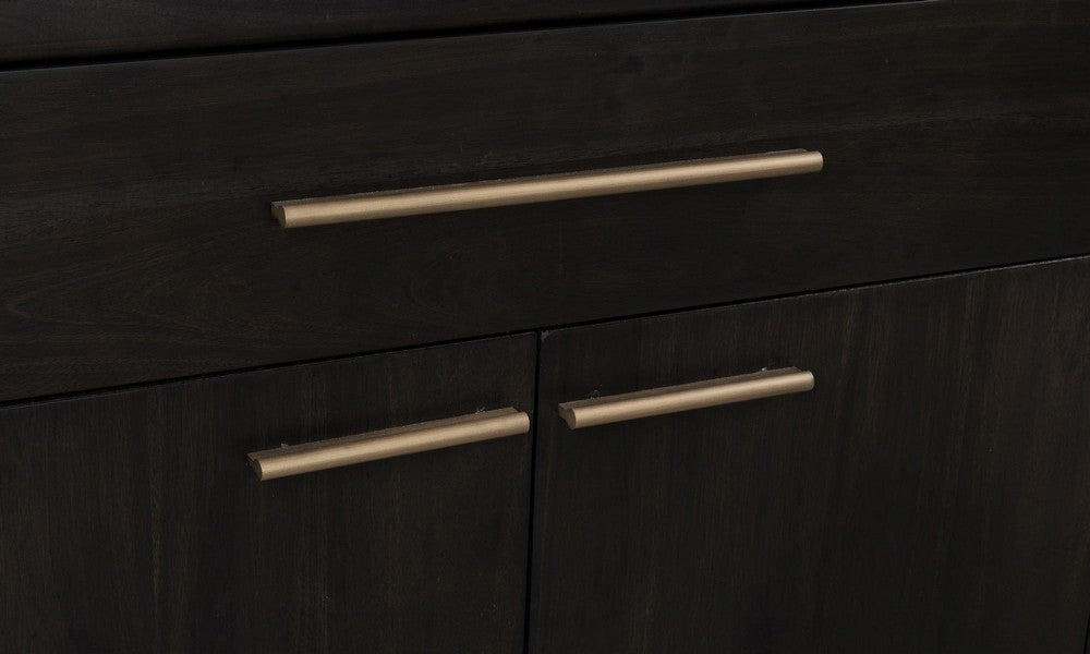 Modus Furniture - Zamba Four Door One Drawer Acacia Bar Cabinet in Jaguar - UKXT79 view 8