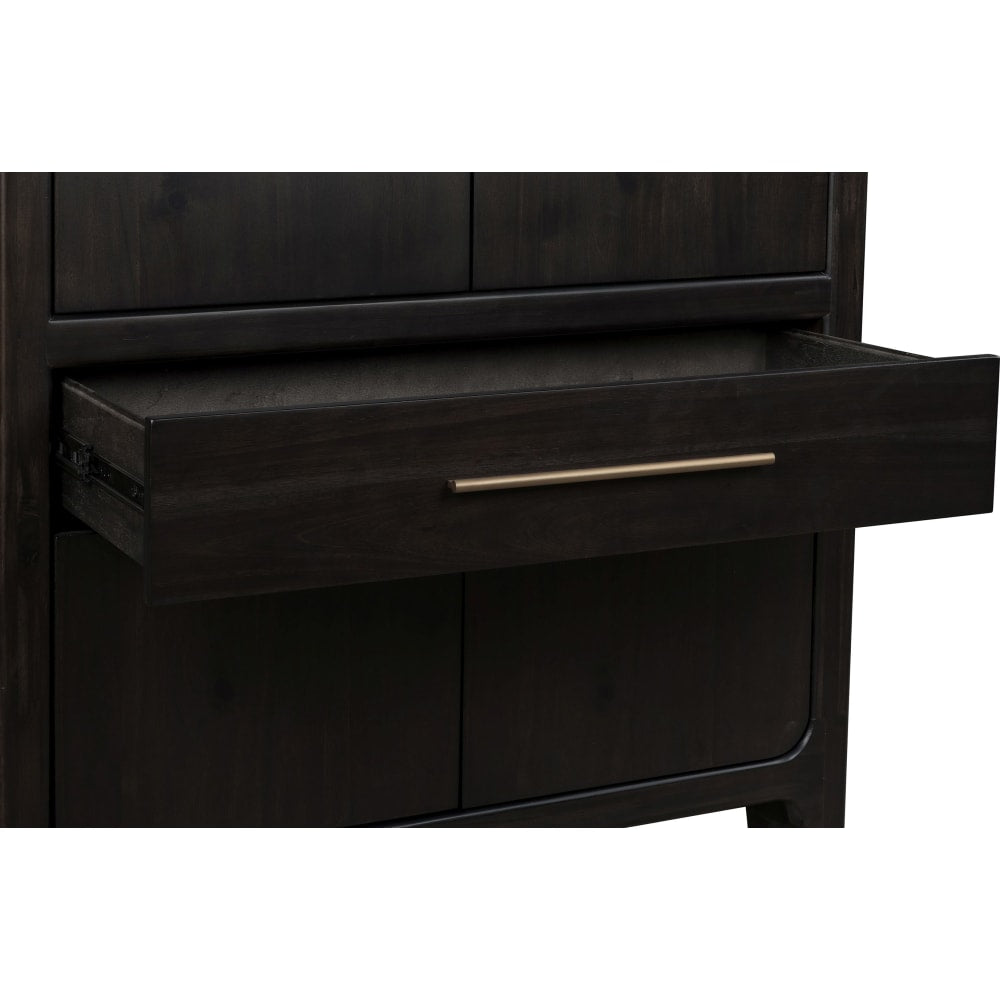 Modus Furniture - Zamba Four Door One Drawer Acacia Bar Cabinet in Jaguar - UKXT79 view 14