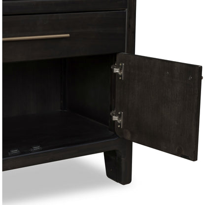 Modus Furniture - Zamba Four Door One Drawer Acacia Bar Cabinet in Jaguar - UKXT79 view 15