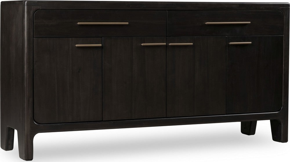 Modus Furniture - Zamba Four Door Two Drawer Acacia Wood Sideboard in Jaguar - UKXT78 view 1