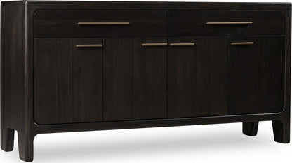 Modus Furniture - Zamba Four Door Two Drawer Acacia Wood Sideboard in Jaguar - UKXT78 view 1