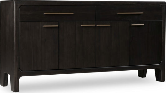 Modus Furniture - Zamba Four Door Two Drawer Acacia Wood Sideboard in Jaguar - UKXT78 view 1