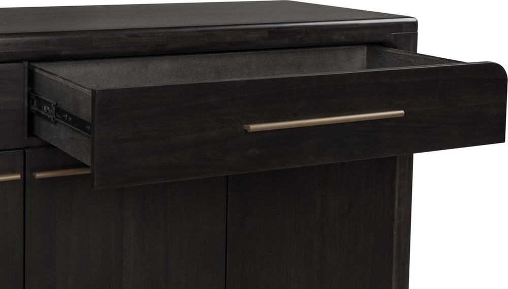 Modus Furniture - Zamba Four Door Two Drawer Acacia Wood Sideboard in Jaguar - UKXT78 view 5