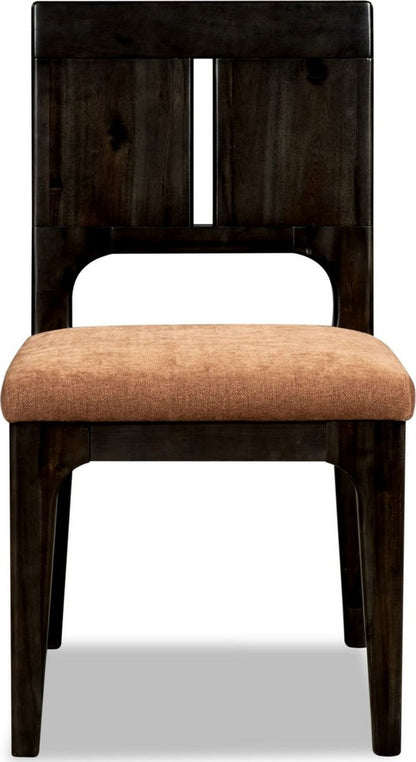 Modus Furniture - Zamba Slit Bck Dn Chr - Pnppl Set of 2 - UKXT63_2 view 2