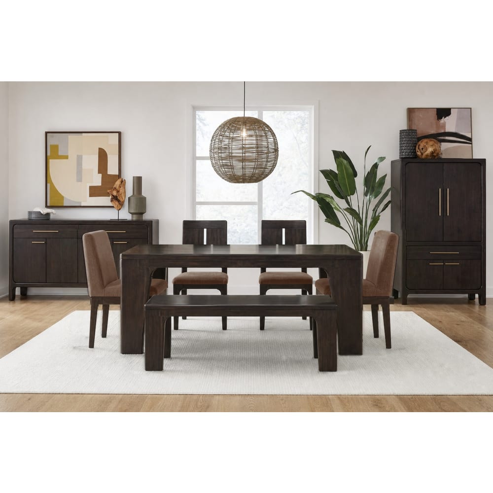 Modus Furniture - Zamba Slit Bck Dn Chr - Pnppl Set of 2 - UKXT63 view 8