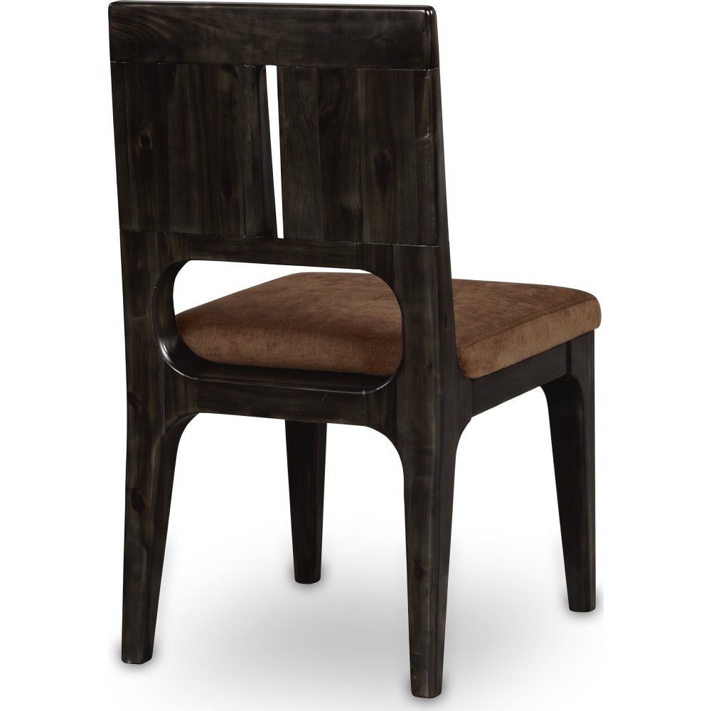 Modus Furniture - Zamba Slit Bck Dn Chr - Pnppl Set of 2 - UKXT63 view 14