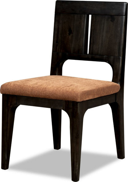 Modus Furniture - Zamba Slit Bck Dn Chr - Pnppl - UKXT63_1 view 1