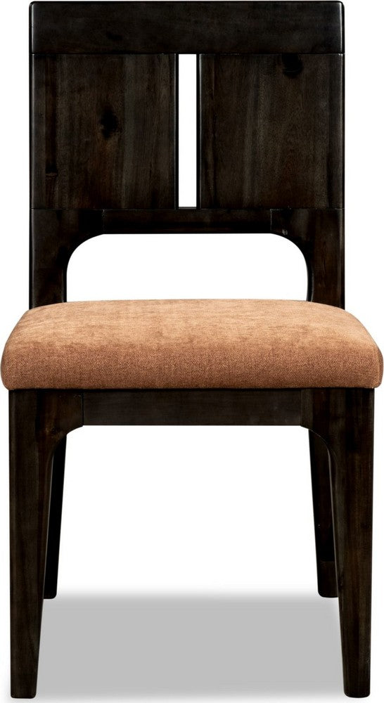 Modus Furniture - Zamba Slit Bck Dn Chr - Pnppl - UKXT63_1 view 2