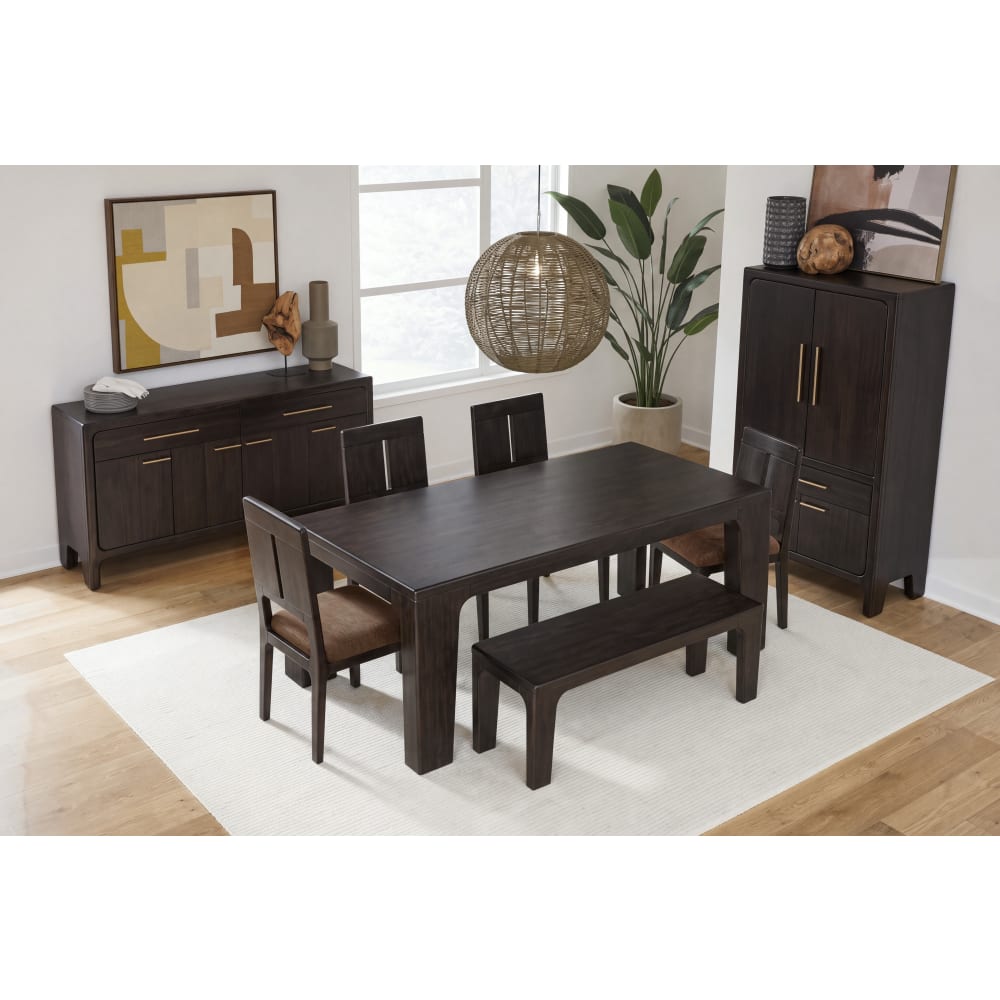 Modus Furniture - Zamba Wd Bench - Jgr - UKXT65 view 5