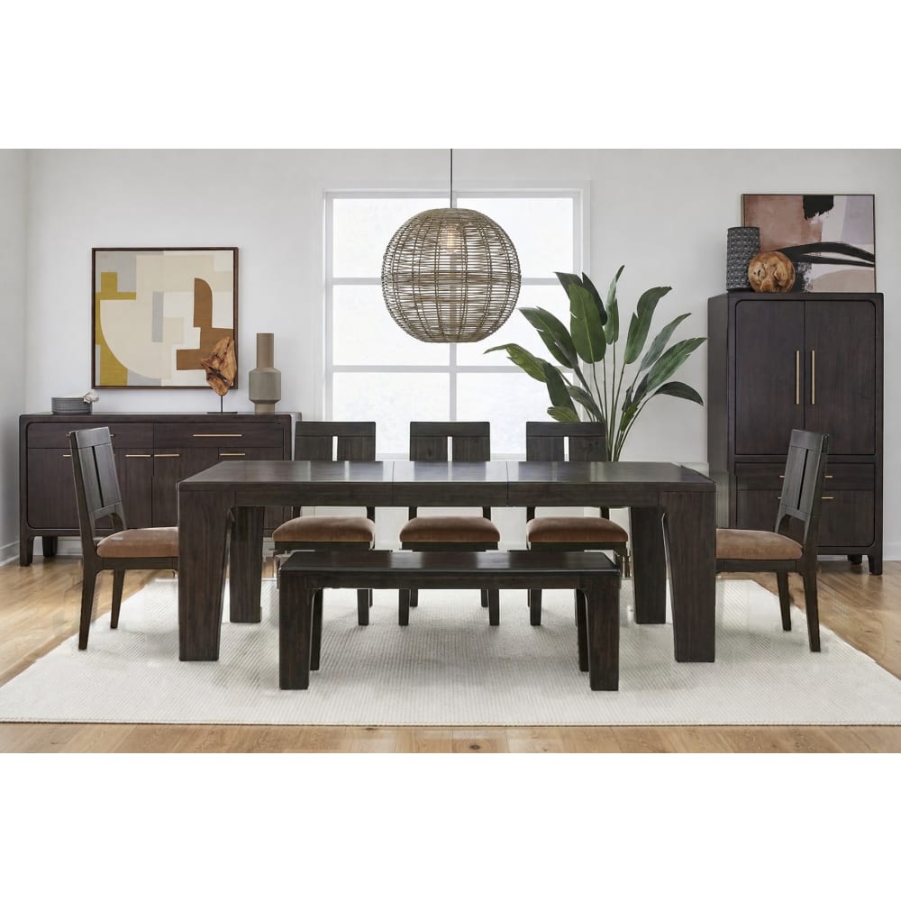 Modus Furniture - Zamba Wd Bench - Jgr - UKXT65 view 8