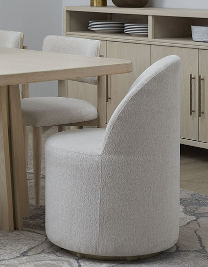 Modus Furniture - Zinnia Fully Upholstered Swivel Chair in Dune Chenille - RSTP64 view 7