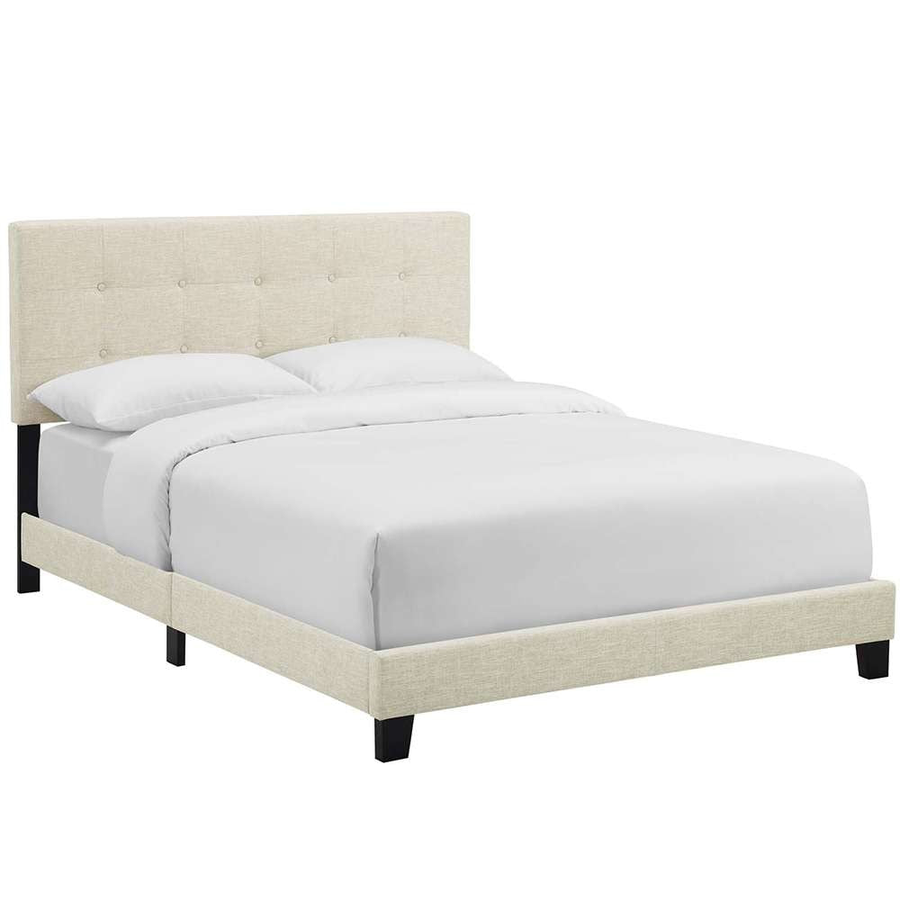 Modway - Amira Queen Upholstered Fabric Bed - MOD-6001-BEI veiw 1
