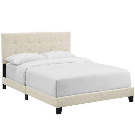 Modway - Amira Queen Upholstered Fabric Bed - MOD-6001-BEI veiw 1