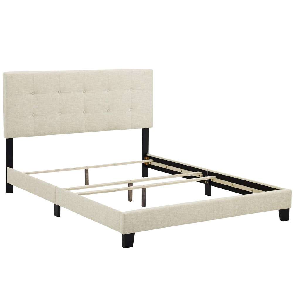 Modway - Amira Queen Upholstered Fabric Bed - MOD-6001-BEI veiw 2
