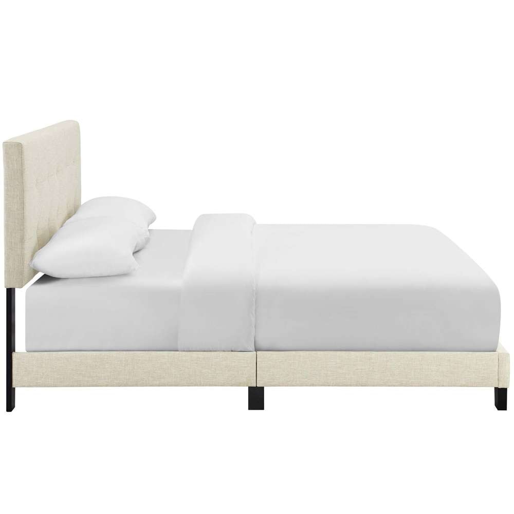 Modway - Amira Queen Upholstered Fabric Bed - MOD-6001-BEI veiw 4