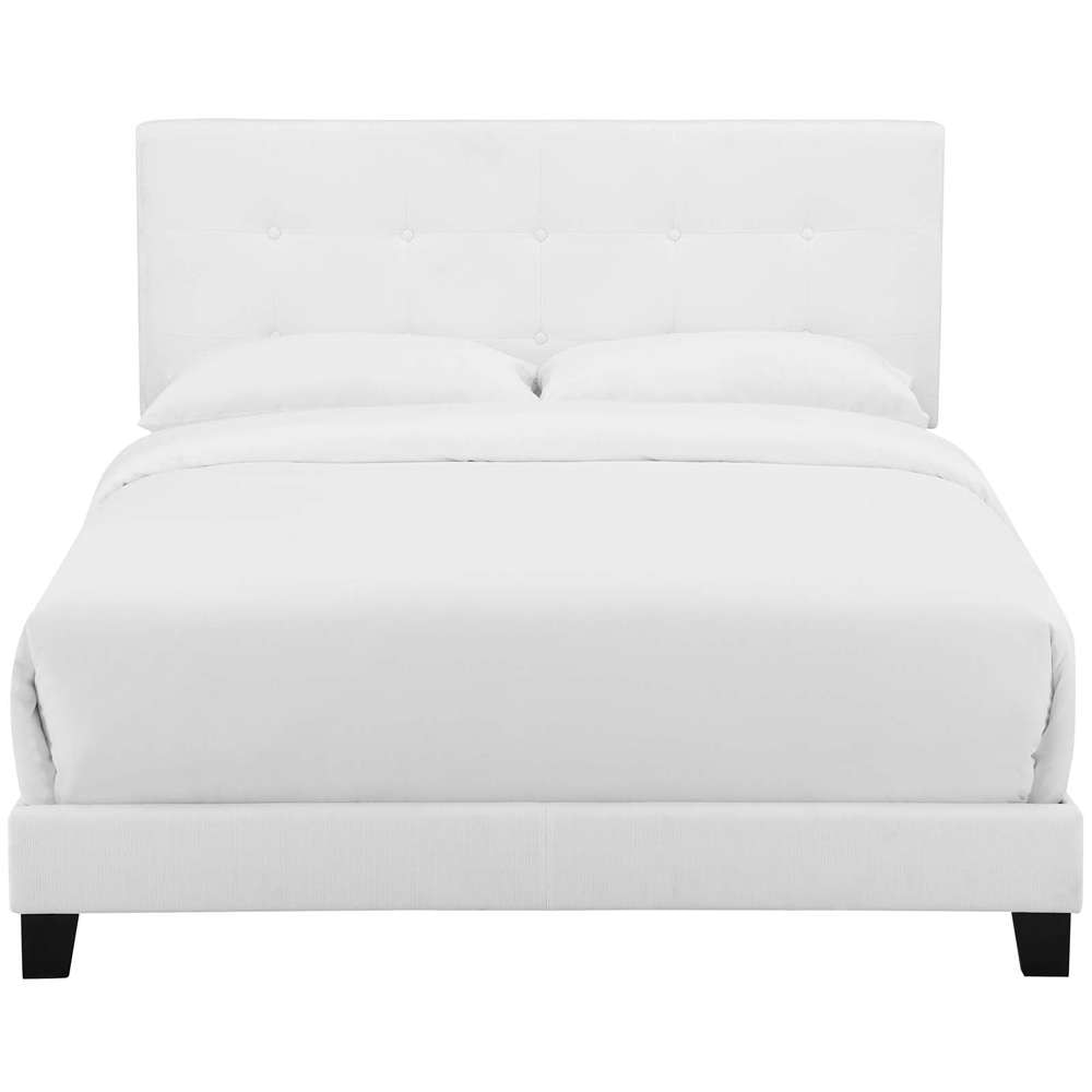 Modway - Amira Queen Upholstered Fabric Bed - MOD-6001-WHI veiw 4