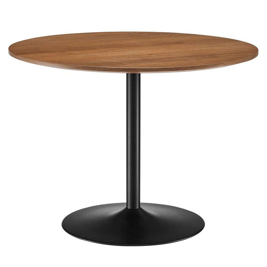 Modway - Amuse 40in Dining Table - EEI-6249-BLK-WAL veiw 1
