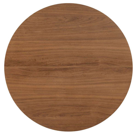 Modway - Amuse 40in Dining Table - EEI-6249-BLK-WAL veiw 2