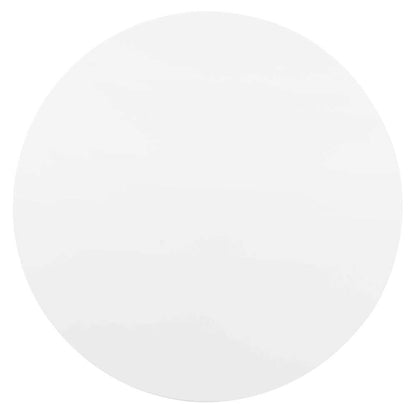 Modway - Amuse 40in Dining Table - EEI-6249-BLK-WHI veiw 3