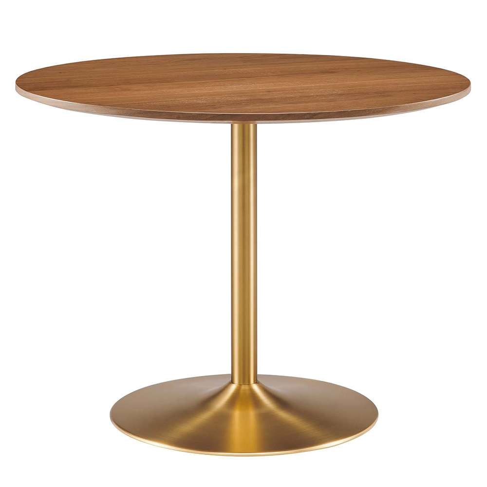 Modway - Amuse 40in Dining Table - EEI-6249-GLD-WAL veiw 1