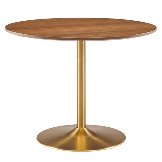 Modway - Amuse 40in Dining Table - EEI-6249-GLD-WAL veiw 1