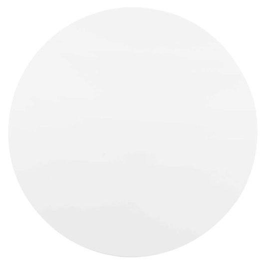Modway - Amuse 40in Dining Table - EEI-6249-GLD-WHI veiw 2