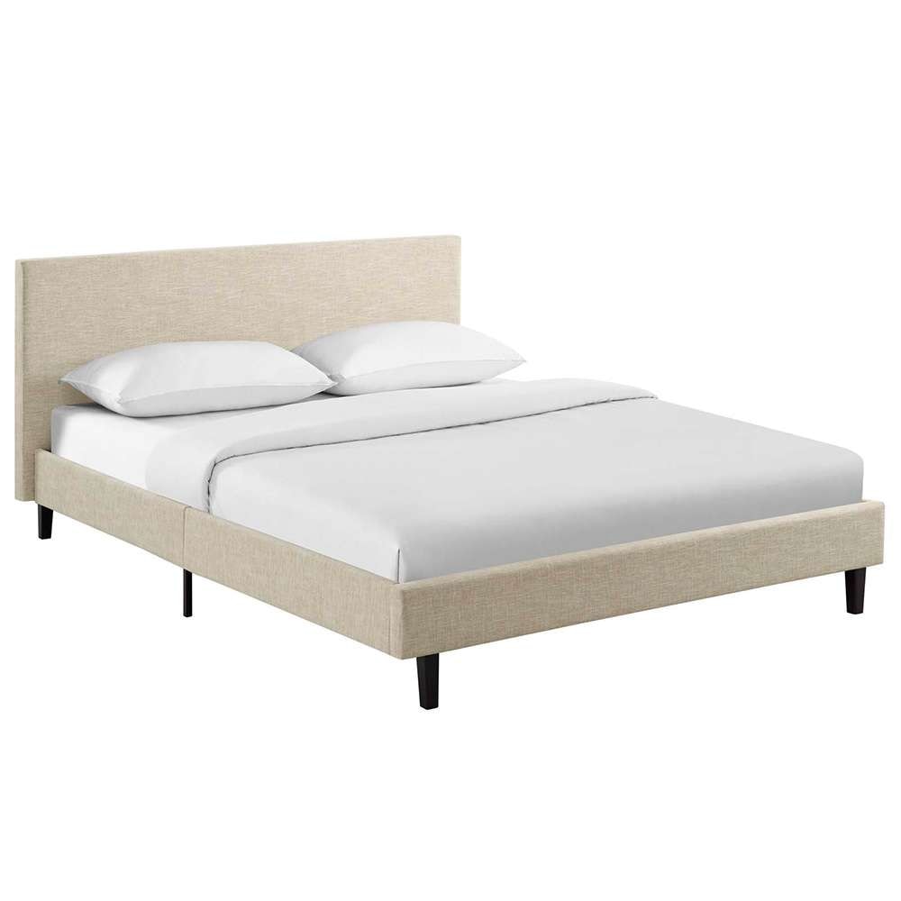 Modway - Anya Full Fabric Bed - MOD-5418-BEI veiw 1