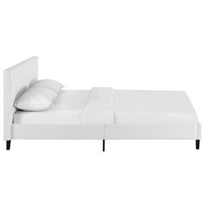 Modway - Anya Full Fabric Bed - MOD-5418-WHI veiw 2