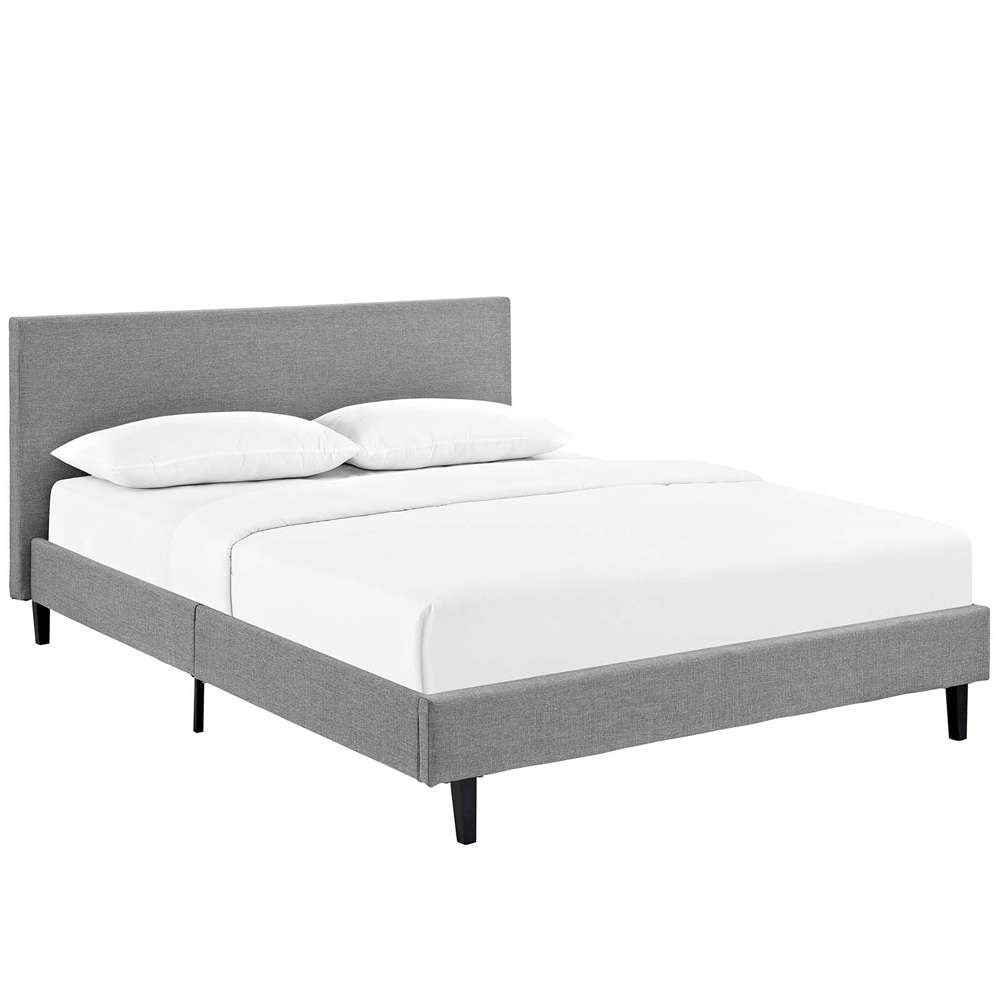 Modway - Anya Queen Fabric Bed - MOD-5420-LGR veiw 2