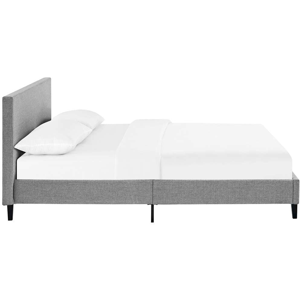 Modway - Anya Queen Fabric Bed - MOD-5420-LGR veiw 3