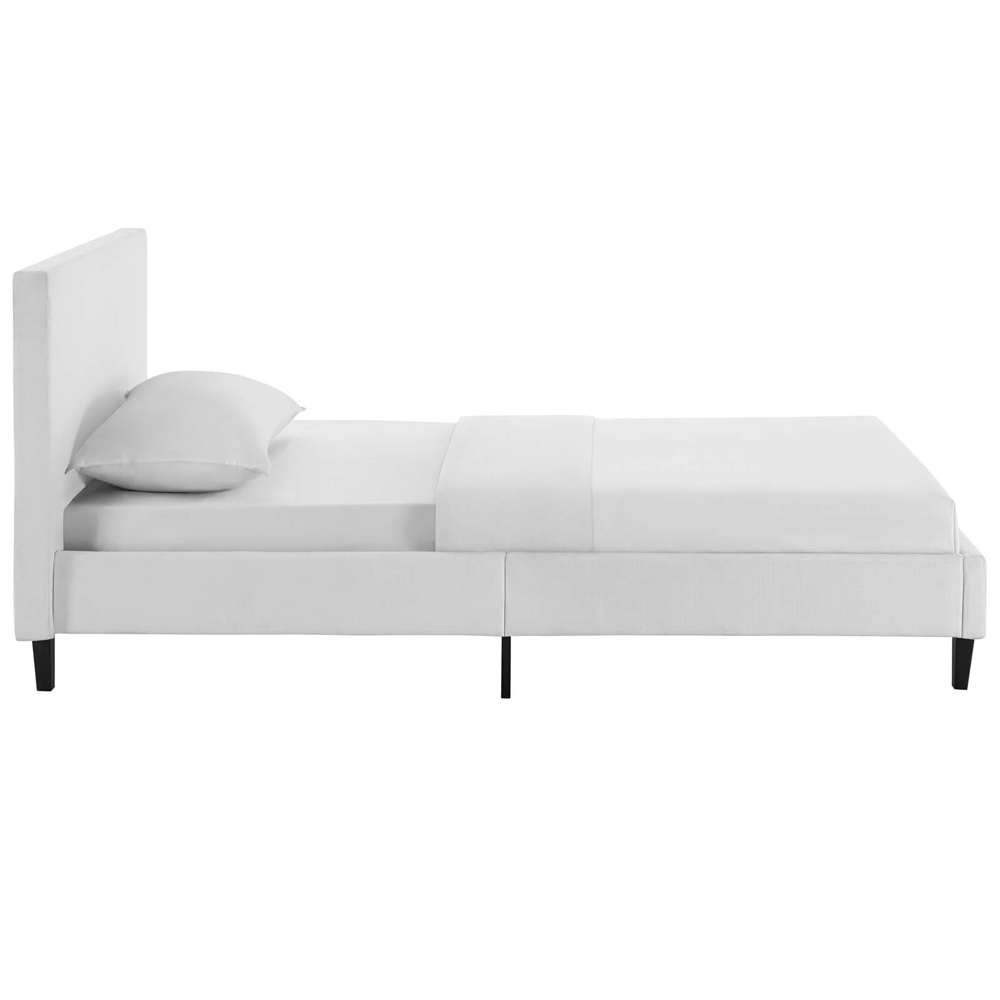 Modway - Anya Twin Fabric Bed - MOD-5416-WHI veiw 4