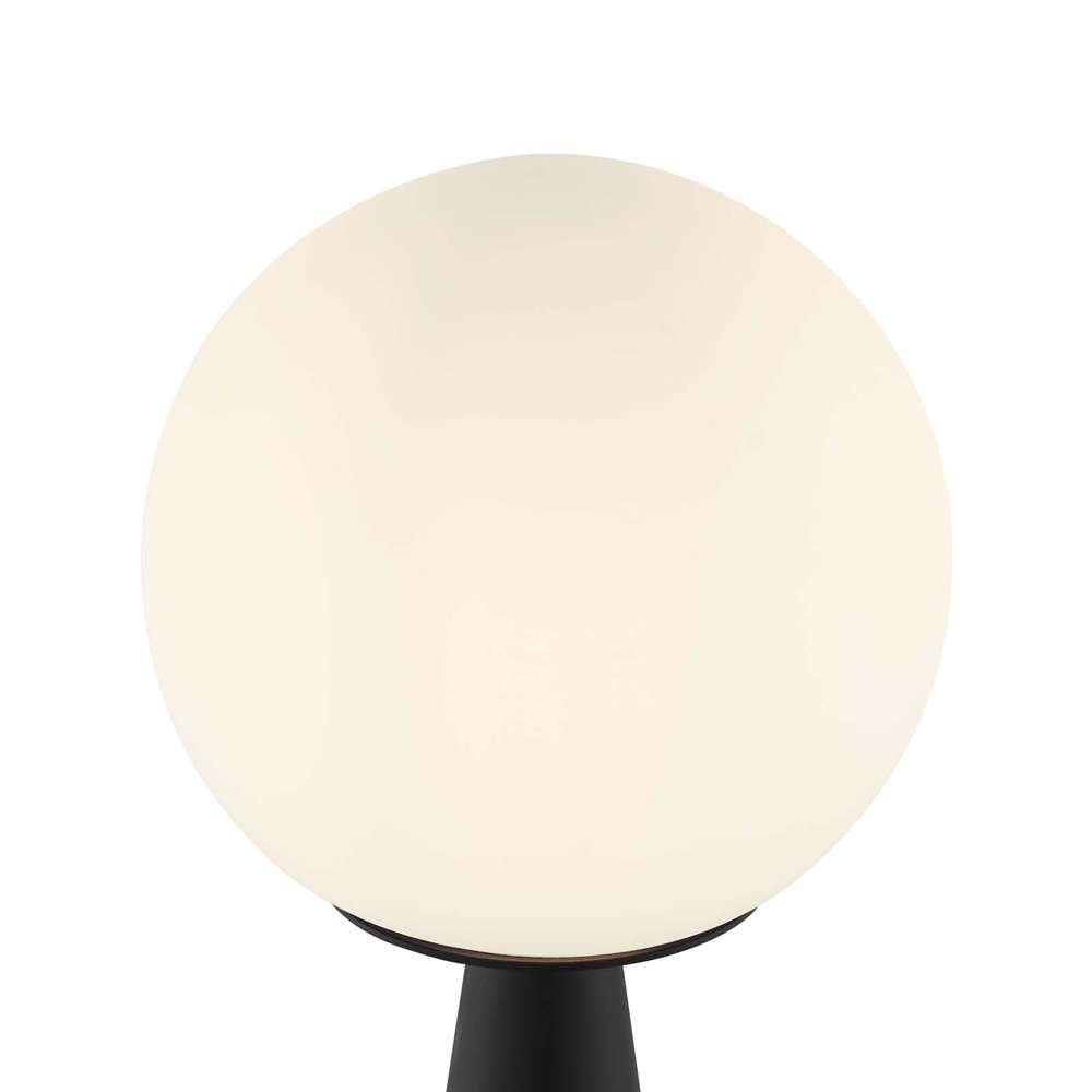 Modway - Apex Glass Globe Glass Table Lamp - EEI-5621-WHI-BLK veiw 2
