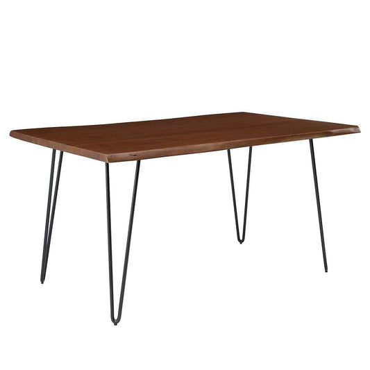 Modway - Ardor 60in Live Edge Acacia Wood Acacia Wood Dining Table in Black Walnut - EEI-6059-BLK-WAL veiw 1