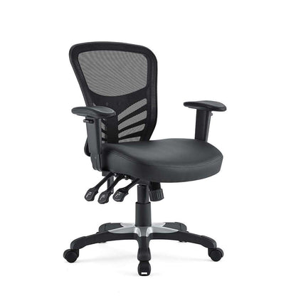 Modway - Articulate Vinyl Office Chair - EEI-755-BLK veiw 1