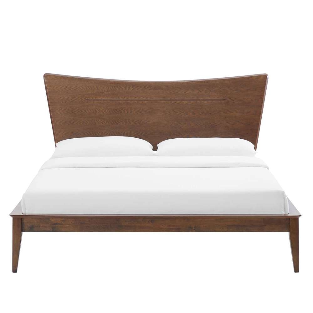 Modway - Astra King Wood Platform Bed - MOD-6251-WAL veiw 5