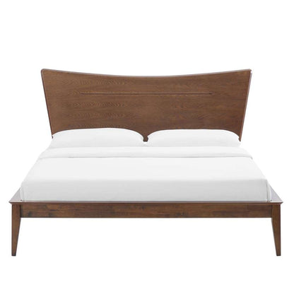 Modway - Astra King Wood Platform Bed - MOD-6251-WAL veiw 5