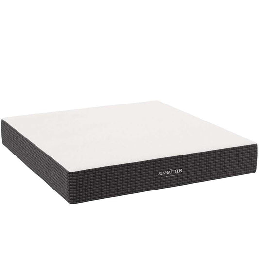 Modway - Aveline 12in Memory Foam King Mattress in White - MOD-6601-WHI veiw 2