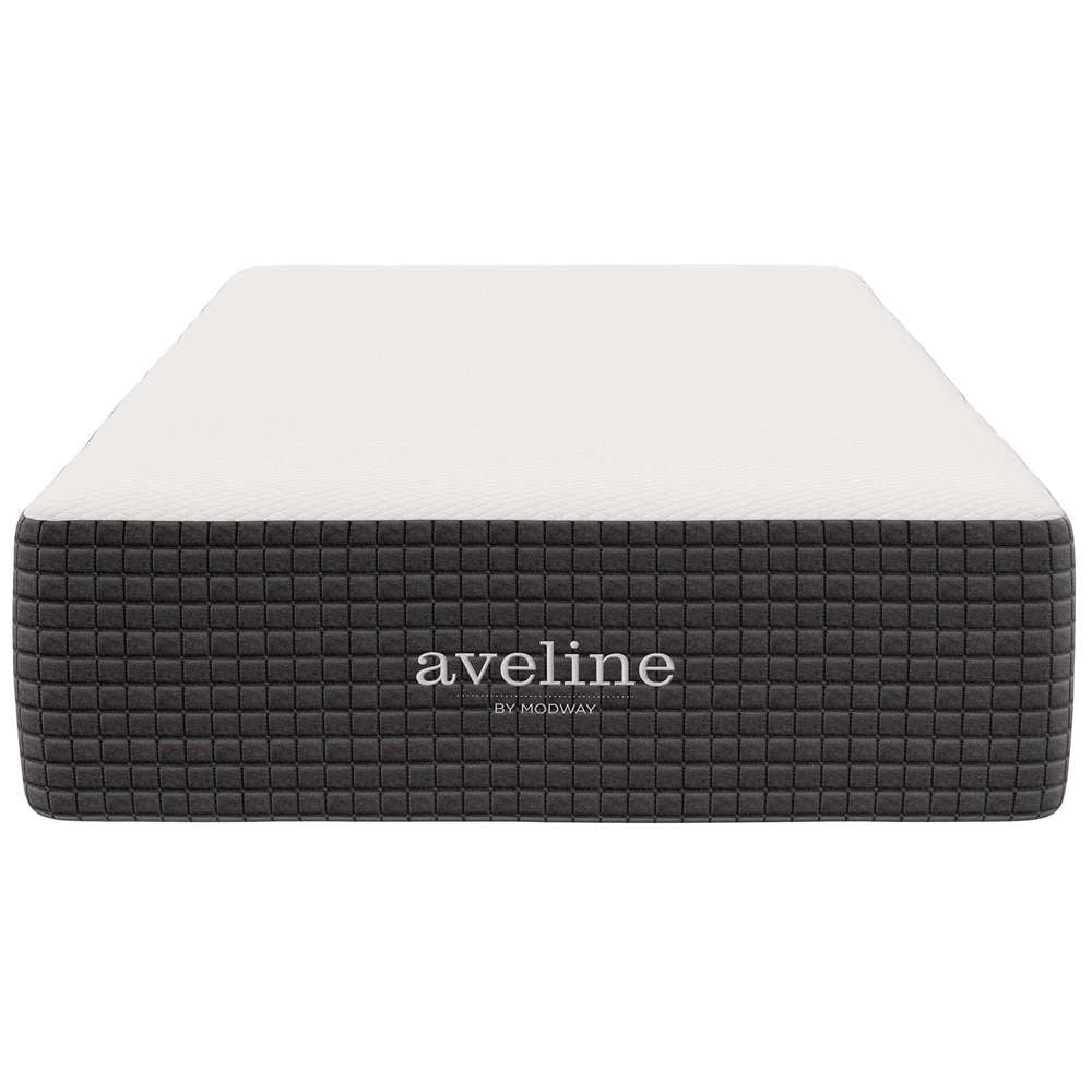 Modway - Aveline 12in Memory Foam Twin Mattress in White - MOD-6598-WHI veiw 3