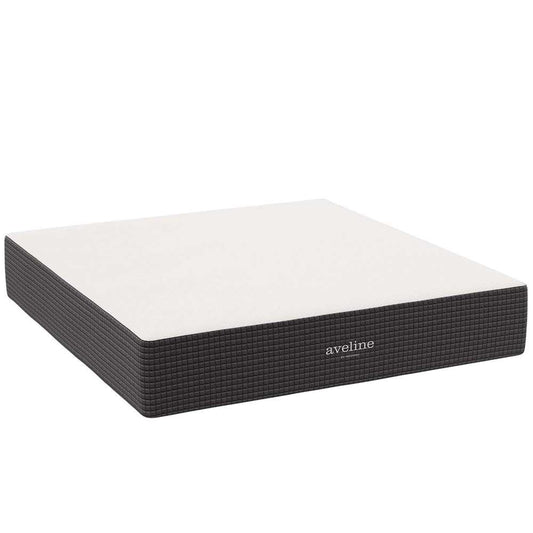 Modway - Aveline 14in Memory Foam King Mattress in White - MOD-6605-WHI veiw 2