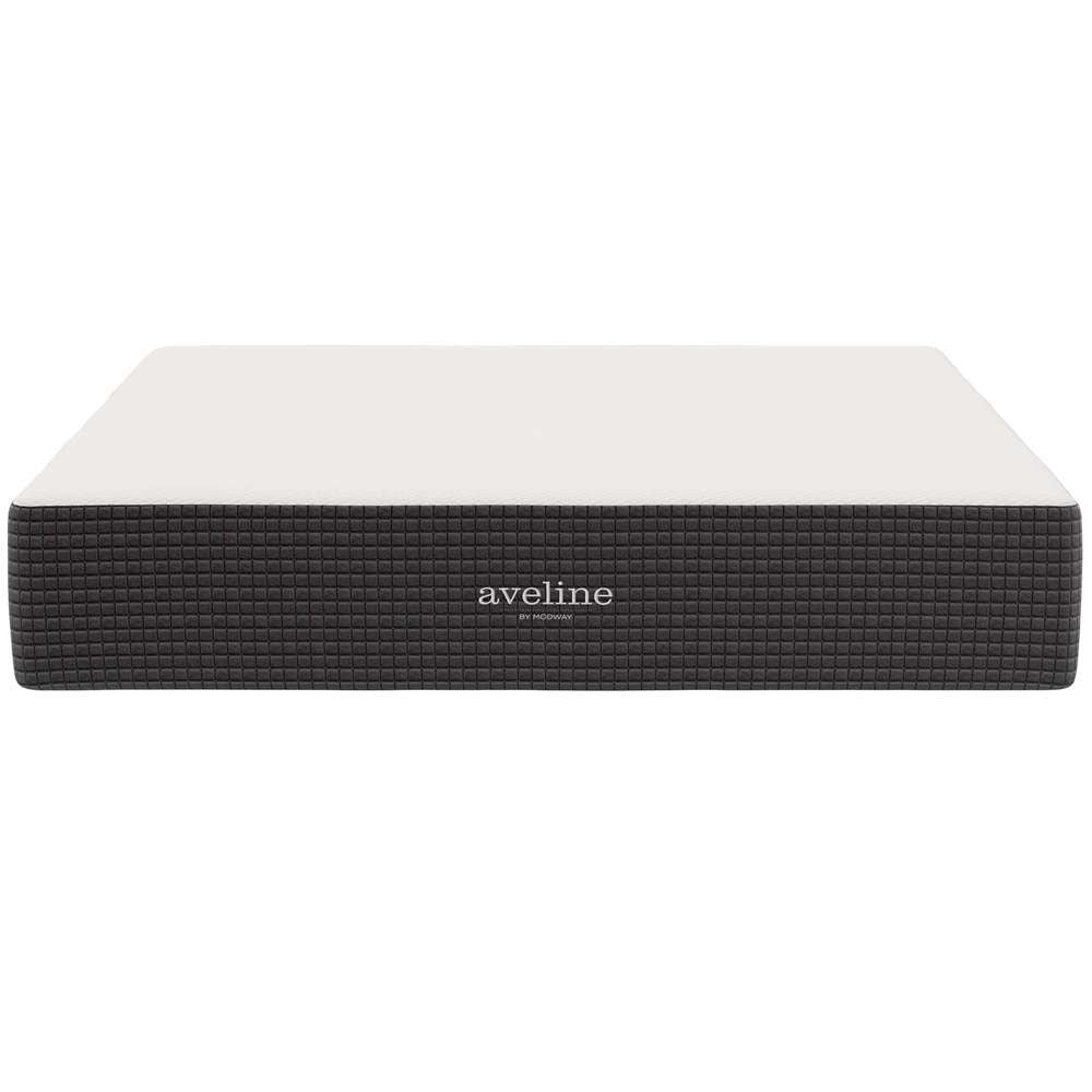 Modway - Aveline 14in Memory Foam King Mattress in White - MOD-6605-WHI veiw 3