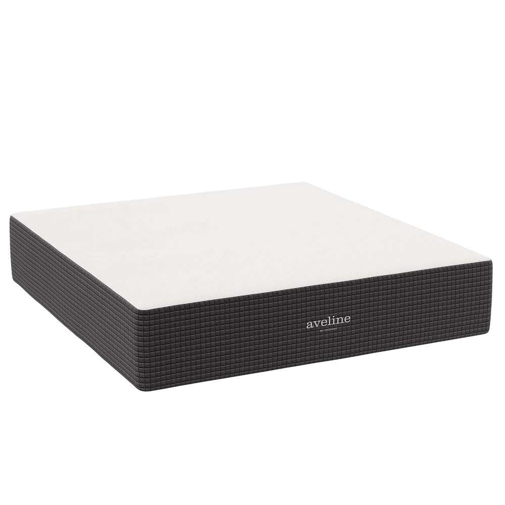 Modway - Aveline 16in Memory Foam King Mattress in White - MOD-6609-WHI veiw 2