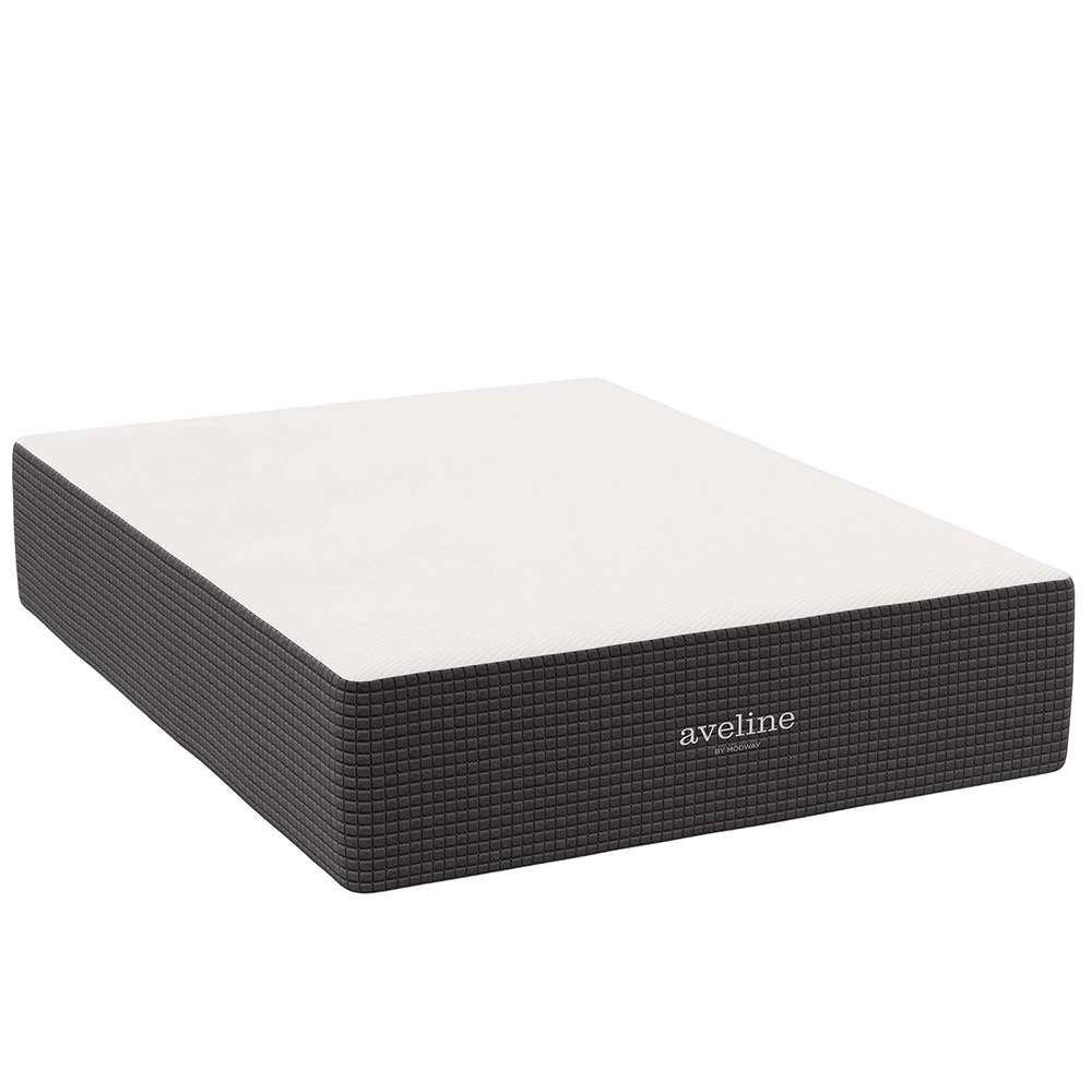 Modway - Aveline 16in Memory Foam Queen Mattress in White - MOD-6608-WHI veiw 1