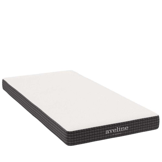 Modway - Aveline 6in Narrow Twin Mattress - MOD-6137-WHI veiw 2