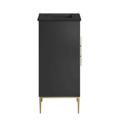 Modway - Awaken 18in Bathroom Vanity - EEI-6287-BLK-BLK veiw 3