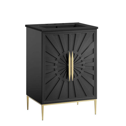 Modway - Awaken 24in Bathroom Vanity - EEI-6291-BLK-BLK veiw 1
