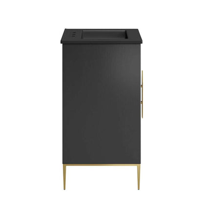 Modway - Awaken 24in Bathroom Vanity - EEI-6291-BLK-BLK veiw 3