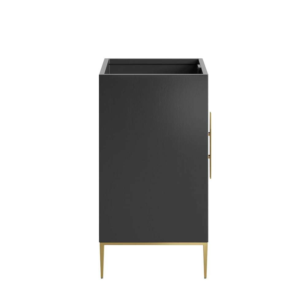Modway - Awaken 24in Bathroom Vanity Cabinet in Black - EEI-6160-BLK veiw 3